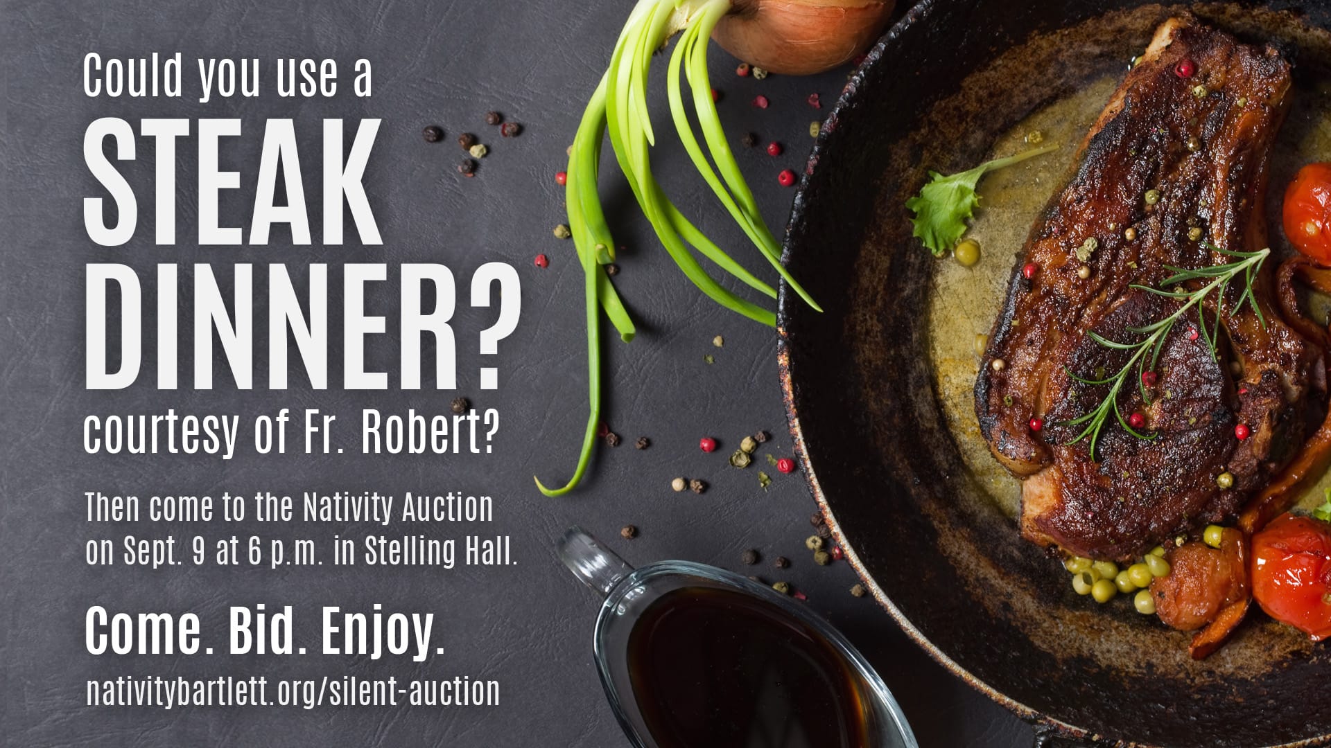 Silent Auction Steak Dinner